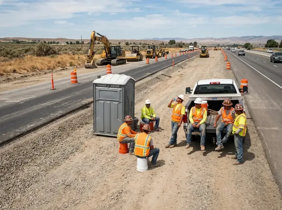 highway-road-construction-crew-007 — frequently asked questions, Porta Potty and Restroom Rentals in Rosemead, CA